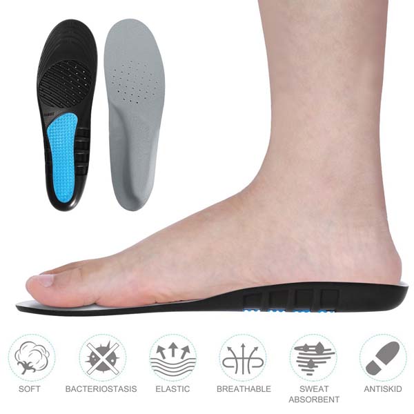 ซิลิโคนแผ่นรองเท้าโค้งสนับสนุนศัลยกรรมกระดูก EVA ผู้ใหญ่ ZG -204 แผ่นรองเท้า