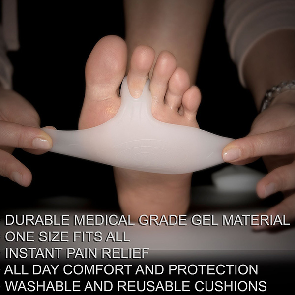 ผลิตภัณฑ์ใหม่ทางการแพทย์ซิลิโคนแผ่นรองเท้ายางแผ่นรองเท้า