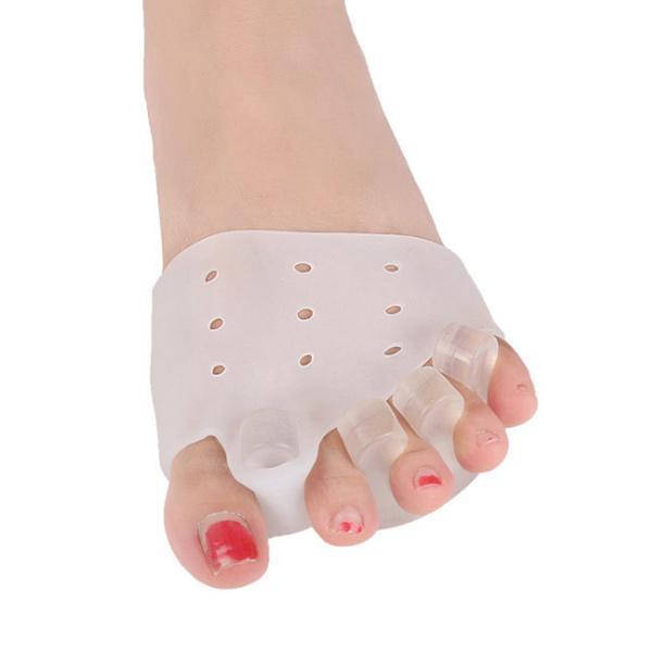 เจลเท้าหน้าฝ่าเท้าแผ่นซิลิโคนบรรเทาอาการปวดครึ่งเท้านวดแผ่นรองเท้าหน้าไม่ลื่น