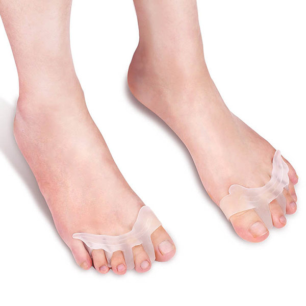 2018 ซิลิโคนนิ้วเท้าพลิกแก้ไขสี่นิ้วเท้าแยก zg -1838